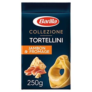 Barilla Tortellini Pâtes fourrées au jambon et au fromage 250 g Lot de 5 - Publicité
