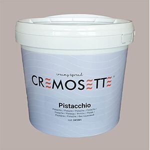 Lucgel 5,5 Kg Crème à Tartiner CREMOSETTE LEAGEL FARCISCE (Remplir votre Pâte) GLASSA (Glacez vos gâteaux) AROMATIZZA (Aromatisez votre dessert) SANS GLUTEN SANS GLUTEN (Pistache) - Publicité