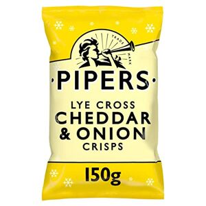 Pipers Chips Cheddar/Onion 150 g - Publicité