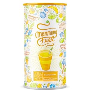 Alpha Morning Fuel Mélange Banane et Myrtille pour le Petit-Déjeuner Proteine Vegetale et avec Vitamine B12 et Vitamine B6, 600gr Breakfast Smoothie Végétalien et Nutritif - Publicité