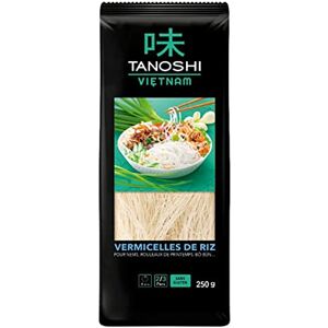 TANOSHI VIETNAM Vermicelles De Riz Sèches Pour La Péparation des Nems,Rouleaux De Printemps et Bò Bún 250 G - Publicité