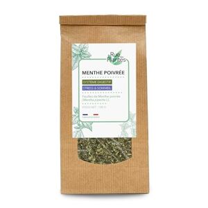 RUE DES PLANTES Menthe poivrée feuilles Tisane 100g - Publicité