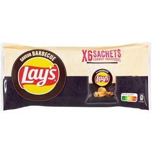 Lay's Chips Barbecue 27,5g Multipack de 6 - Publicité