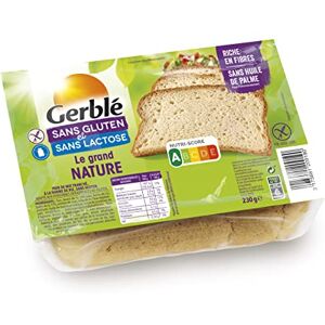 Gerblé Le Grand Nature Sans Gluten, Riche en fibres, Moelleux, 230 g, 208292 - Publicité