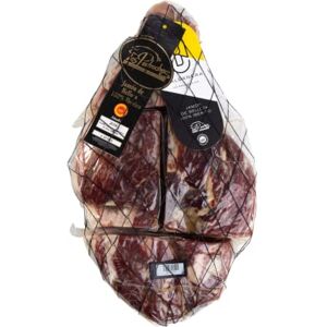 Balsanera Ibérico Jambon Désossé de Gland 100% Ibérique D.O. Los Pedroches   Prix "Encina de Oro' et 'Great Taste Award'   Affinage de 32 à 40 mois   4 Pièces + Os, Emballé Sous Vide - Publicité