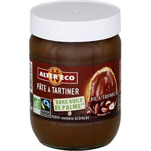 ALTER ECO Pâte à Tartiner Chocolat Noisettes Bio Pâte à Tartiner Sans Huile de Palme 600 g - Publicité