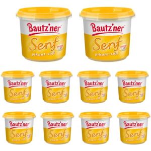 Pufai Bautz'ner Bautz'ner Moutarde piquante sucrée (200 ml) x 10 pièces - Publicité