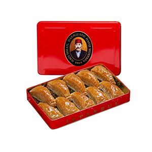 HAFIZ MUSTAFA 1864 ISTANBUL Baklava Pastry Box Baked Baklava Dessert Snacks Made from Fresh Phyllo Dough Sheets, Pistachio, Hazelnut, Walnut Turkish Sweets Tray Gift Ideas for Birthday, Christmas… - Publicité