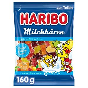 HARIBO Bonbon    Oursons Au Lait     Dragees    Bonbons   160 Gramme Total - Publicité