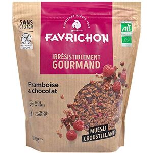 Epicerie Favrichon Muesli Croustillant Framboise Chocolat 500G Vendu par unité - Publicité