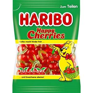 HARIBO Bonbon     Happy Cherries    Dragees    Bonbons   175 Gramme Total - Publicité