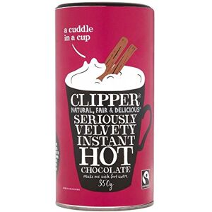 Clipper Natural, Fair & Delicious Clipper Fairtrade Chocolat chaud (350g) Paquet de 6 - Publicité