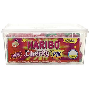 HARIBO Bonbon Gélifié Cherry Pik x 105 Pièces (1,050 g x 1 pc) - Publicité