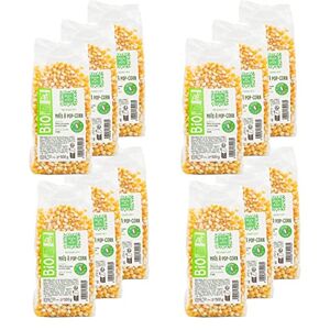 Grain de Frais Lot 12x Mais pop-corn BIO Paquet 500g - Publicité