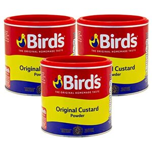 The Bramble Bay Bird's Custard Powder   Faites une délicieusement crémeuse pour les desserts traditionnels au goût original maison   Lot de 3 x 300 g - Publicité