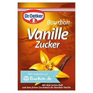 Dr. Oetker Sucre vanillé Bourbon (Bourbon Vanille Zucker)   Poids Total 24 grams - Publicité
