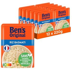 BEN'S ORIGINAL Riz Basmati 2mn (12x220g) - Publicité