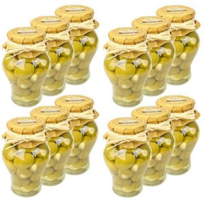 Don Gastronom Lot 12x Olives Gordal farcies à l'ail amphore 580g - Publicité