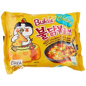 SAMYANG Nouille ramen spicy fromage  140g Corée Pack de 12 pcs - Publicité
