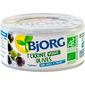 BJORG Terrine Olives Bio Recette Veggie Terrine Végétarienne Sans Huile de Palme 125 g - Publicité