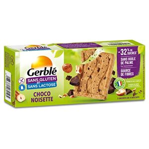 Gerblé Biscuits Pépites de Chocolat noisette, Sans gluten & Sans lactose, 12 biscuits, 150 g, 216663 - Publicité