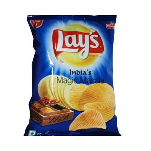 Great Bazaar Lay's Lot de 3 paquets de chips Magic Masala de 80 g - Publicité