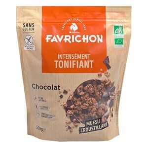 Génerique FAVRICHON Muesli croustillant Chocolat 500g Vente à l'unité meilleure offre - Publicité