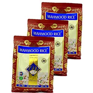 Mahmood Lot 3x Riz long Sella basmati  900g - Publicité