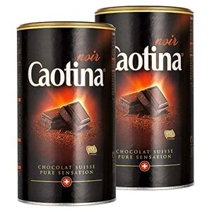 Caotina blanc, Poudre de Cacao avec du Chocolat Blanc Suisse, Chocolat  Chaud, Lot de 2, 2 x 500g : : Epicerie