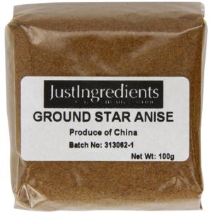 JustIngredients Essential Anis Étoilé Moulu 100 g Lot de 5 - Publicité