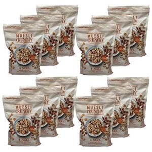 agidra Lot 12x Muesli croustillant 4 noix paquet 450g - Publicité