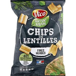 Vico Chips Chèvre Chaud Et Herbes120g (lot de 6)