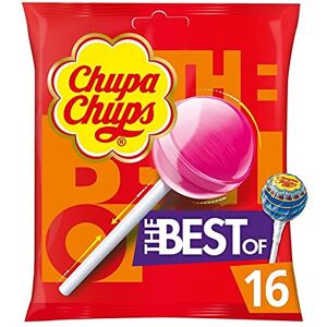 Chupa Chups - Roue de 200 Sucettes - Sucettes à la Pulpe de Fruit