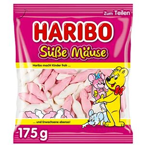 HARIBO Bonbon    Souris Sucrées     Dragees    Bonbons   175 Gramme Total - Publicité