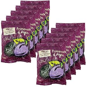 La Compagnie des Pruneaux Lot 10x Pruneaux d'Agen 33/44 IGP Sachet 500g - Publicité