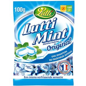 Lutti Luttmint menthe fraiche original 100G - Publicité