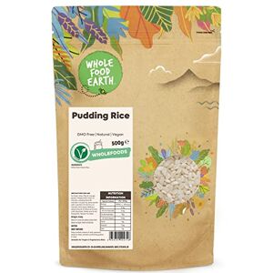 Wholefood Earth Pudding Riz sans OGM Naturel Végétalien Sans sucre ajouté, 500 g - Publicité