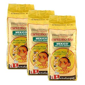 Caffè Passalacqua Passalacqua grains de café MEKICO kg. 3   Cafè Mexico Offre 3 Pièces - Publicité