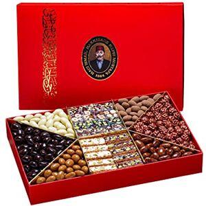 HAFIZ MUSTAFA 1864 ISTANBUL , Turkish Delight, Dessert Snacks, Pistachio, Hazelnut, Walnut, Fig, Orange, Pomegranate, Kiwi, Honey, Milk, Coffee, Cinnamon, Coffee, Mixed Chocolate Dragee - Publicité