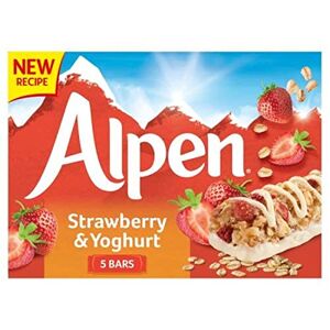 Alpen Barres aux Céréales à la Fraises/au Yaourt 5 Barres 144 g - Publicité