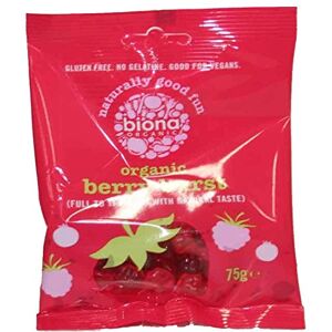 Biona Berry Burst Sweets Organic   10 x 75G - Publicité