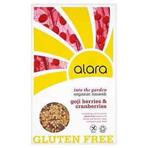 Alara Gluten Organique  Gratuit Avec Des Baies De Goji Et Canneberges Muesli Organique (650G) - Publicité