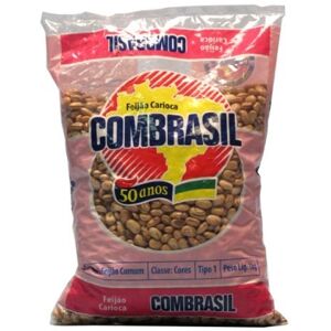 Inconnu Feijão Carioca 1 a COMBRASIL, haricots bruns brésiliens, 1kg - Publicité