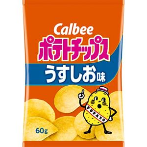 japanese rare item Calbee Potato Chips Usushi Oasi 60g ~ 12 pieces by Potate Chips - Publicité