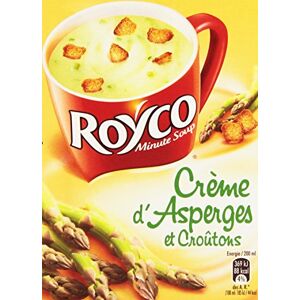 Soupe à l'indienne légumes, curry et croûtons (Royco minute soup