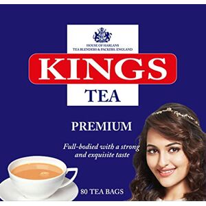 KINGS TEA PREMIUM ENGLISH BREAKFAST TEA 160 TEA BAGS (MULTIPACK OF 2*80 TEA BAGS) - Publicité