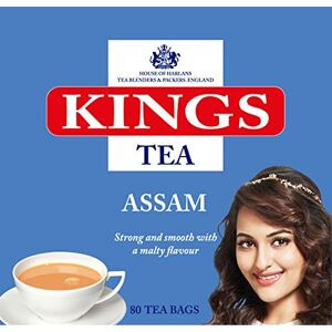 KINGS TEA , Assam 160 sachets de thé (emballage multiple de 2 * 80 sachets) - Publicité