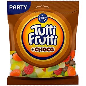 Fazer Tutti Frutti + Choco Mélange de chocolat Réglisse et bonbons fruités pour vin 325 g - Publicité