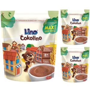 Pufai Lino Cokolino Lot de 3 sachets de bouillie pour bébé Muesli Cornflakes 1000 g - Publicité