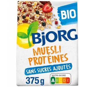 géneric Muesli Proteines Soja 375G Bjorg (Lot De 3) Best Deal - Publicité